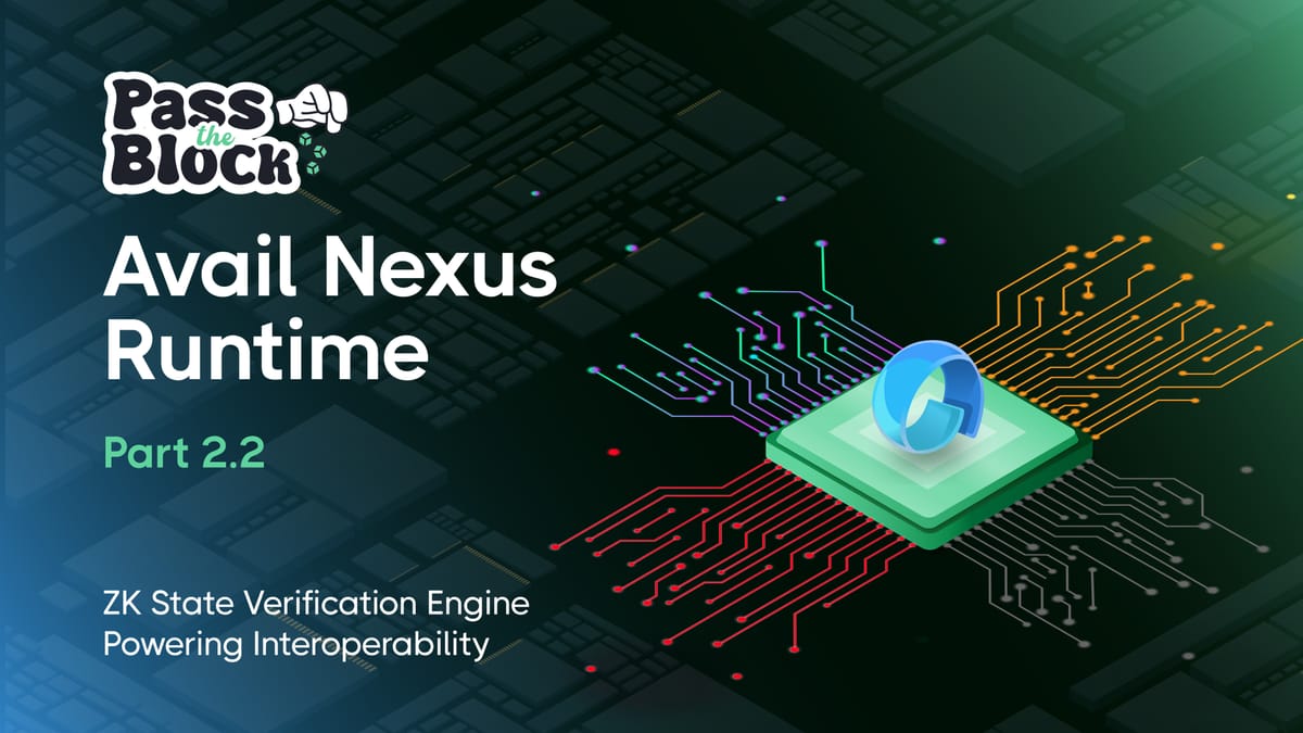 Avail blockchain interoperability Nexus layer