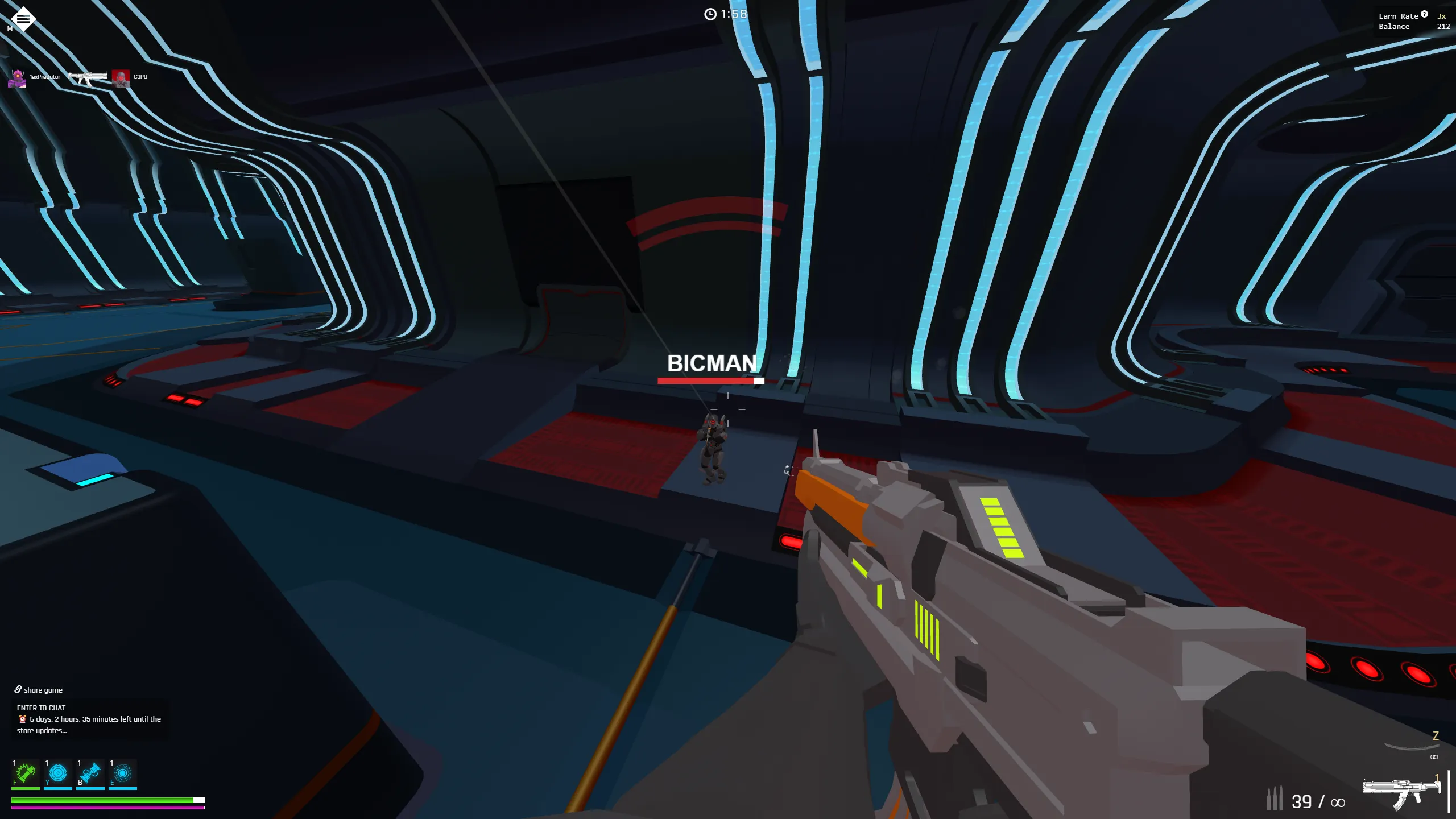 ev.io blockchain game screenshot