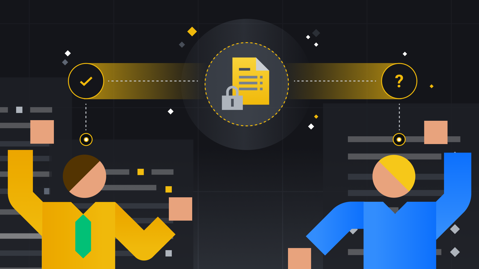 zero-knowledge proof blockchain audit illustration